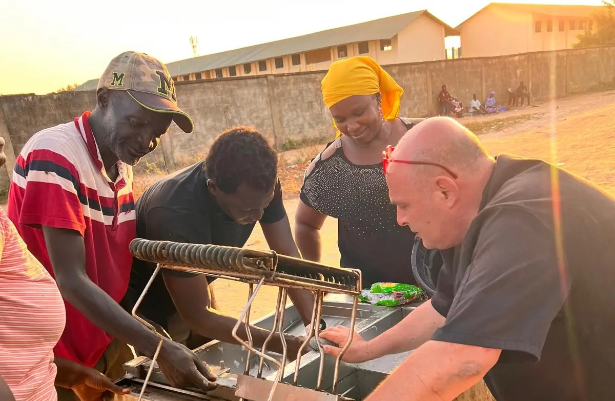 Reggio, il progetto dello chef Cogliandro in Gambia: aperto un panificio a Kunkujang Keitaya