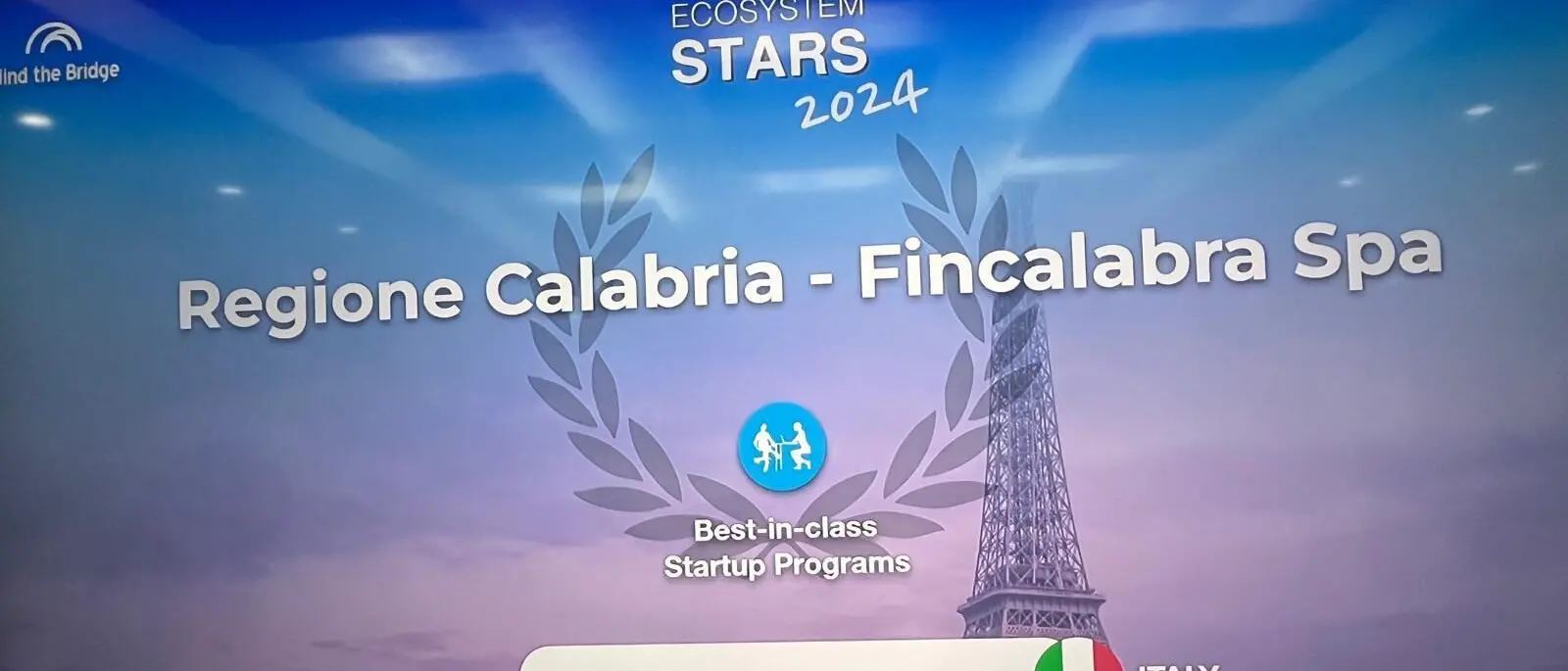 Regione Calabria e Fincalabra Spa premiate ai Startup Ecosystem Stars Awards 2024