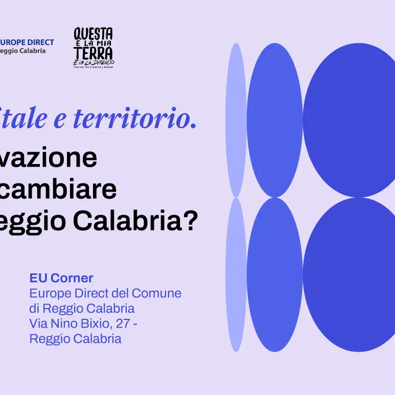 Giovani e innovazione sociale: a Reggio Calabria un workshop per immaginare il futuro della città