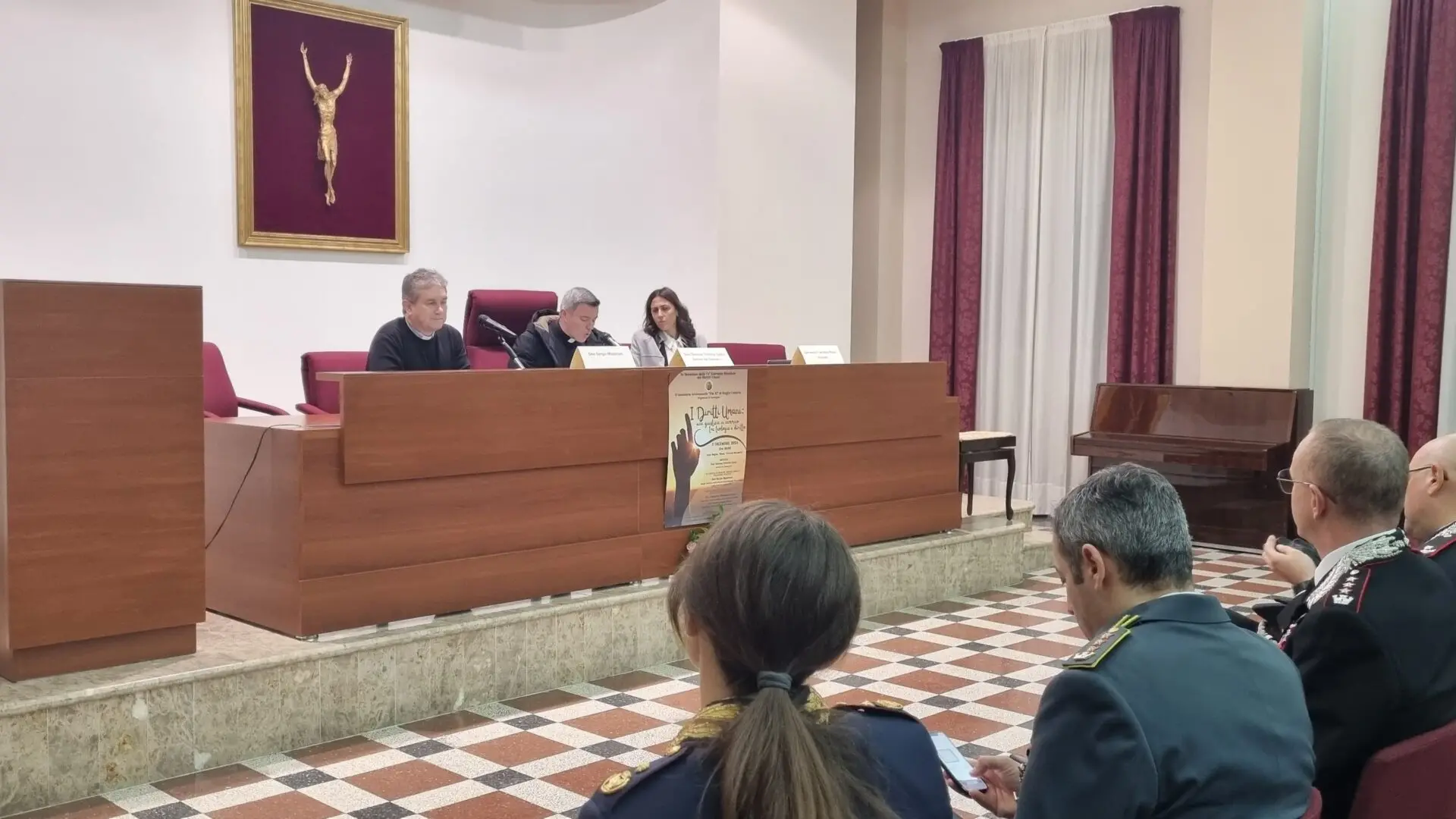 A Reggio Calabria un convegno sui Diritti Umani tra Teologia e Diritto al Seminario Arcivescovile \"Pio XI\"