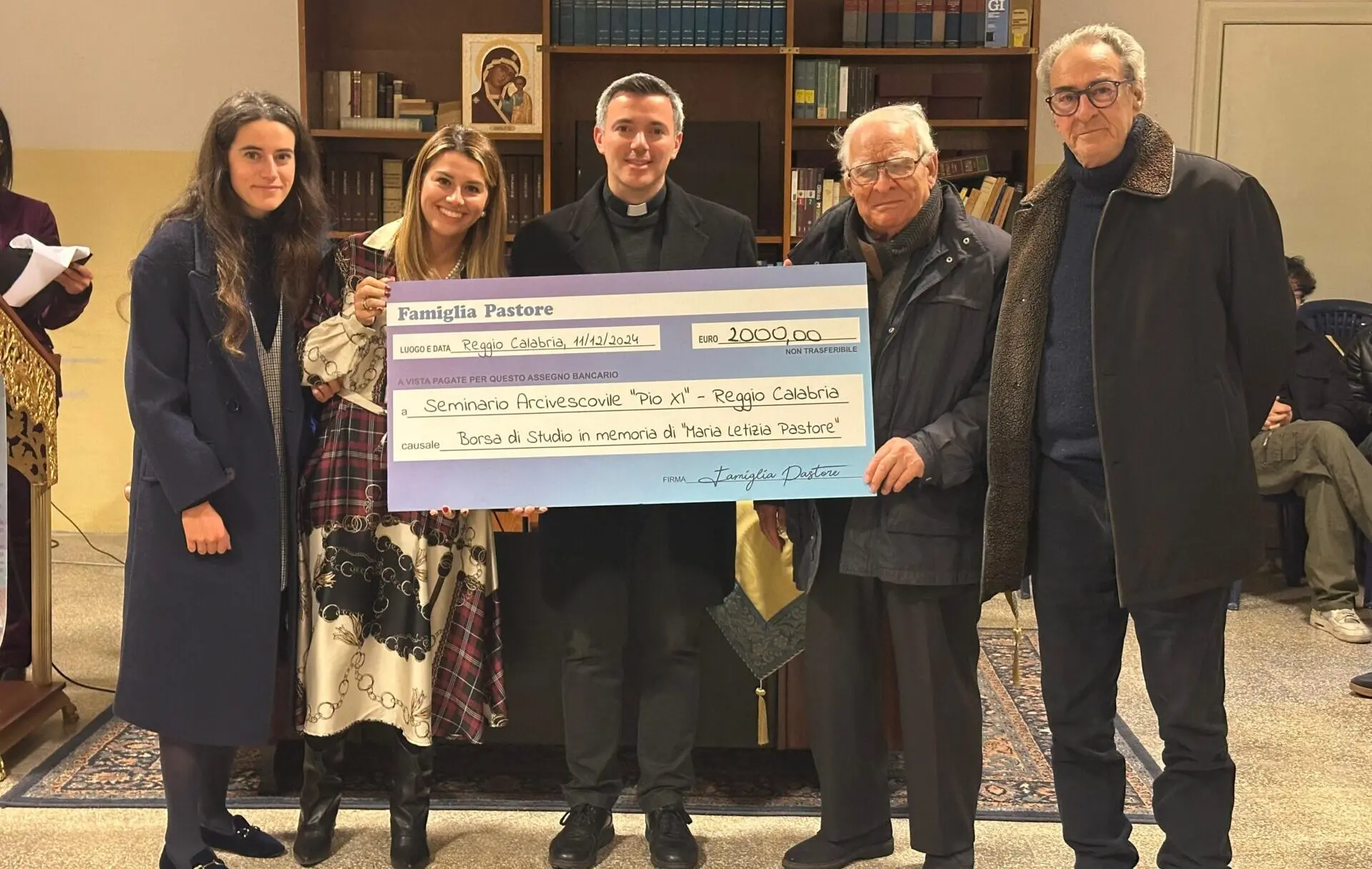 Un pomeriggio di cultura e solidarietà al Seminario Pio XI : il gruppo \"Viaggi tra le righe\" incontra Malala