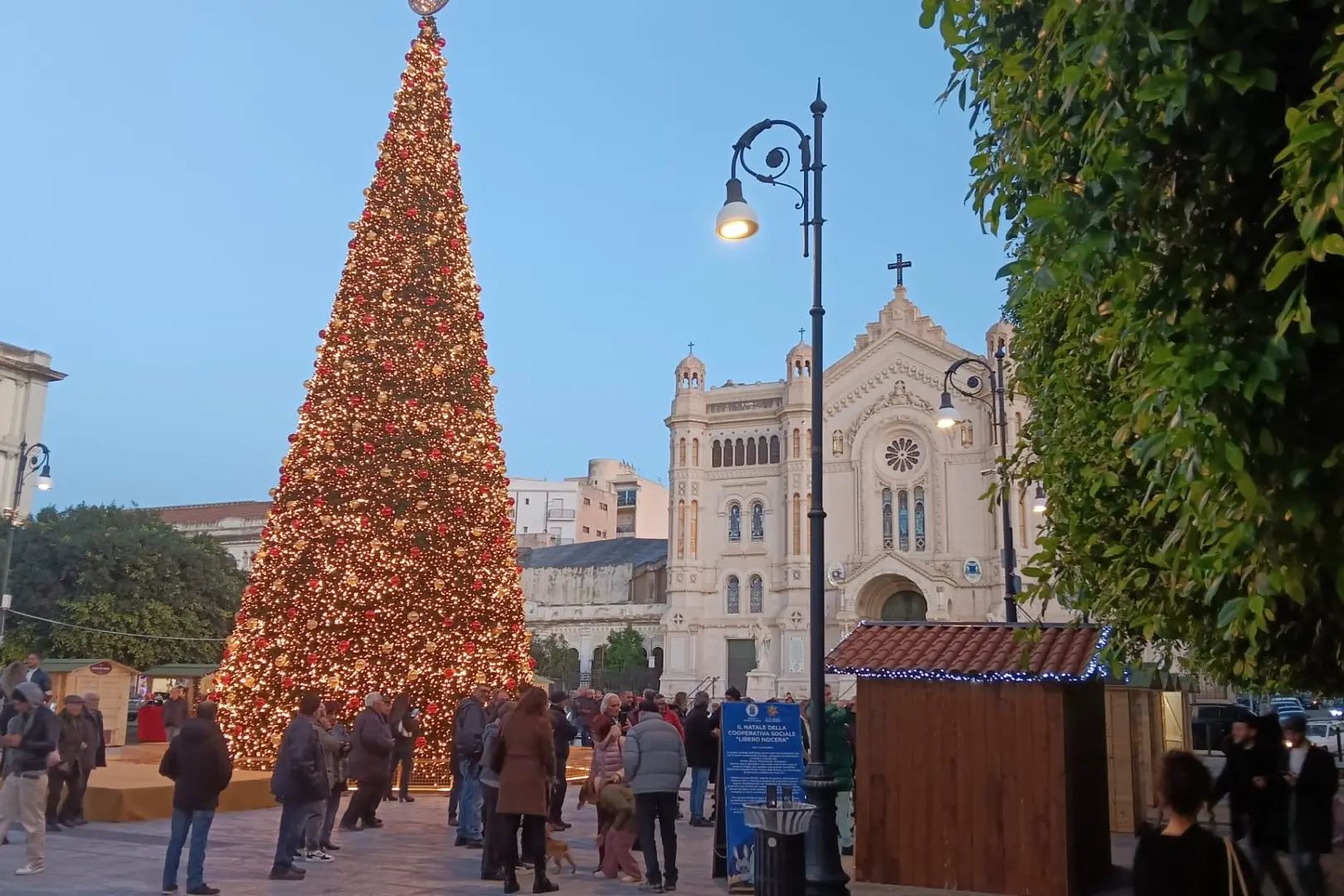 Christmas market in Reggio · archive photo