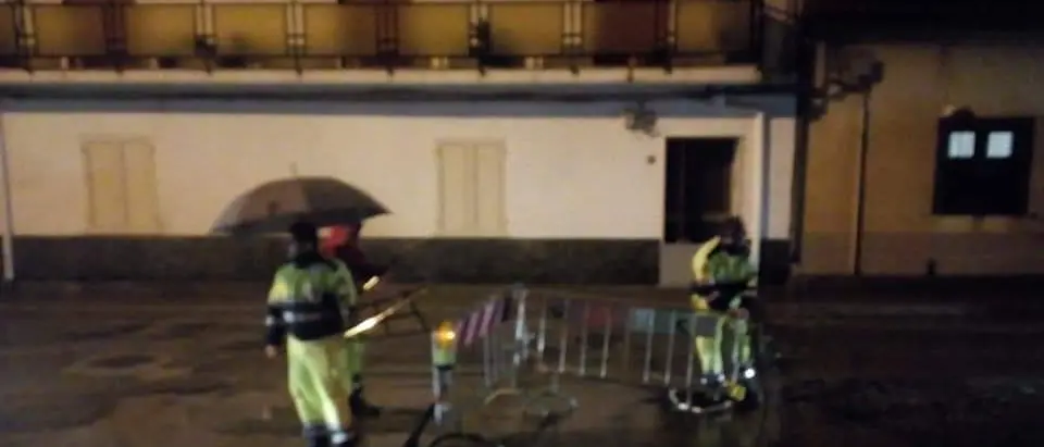 Forte maltempo nella Locride, nubifragio in corso a Reggio