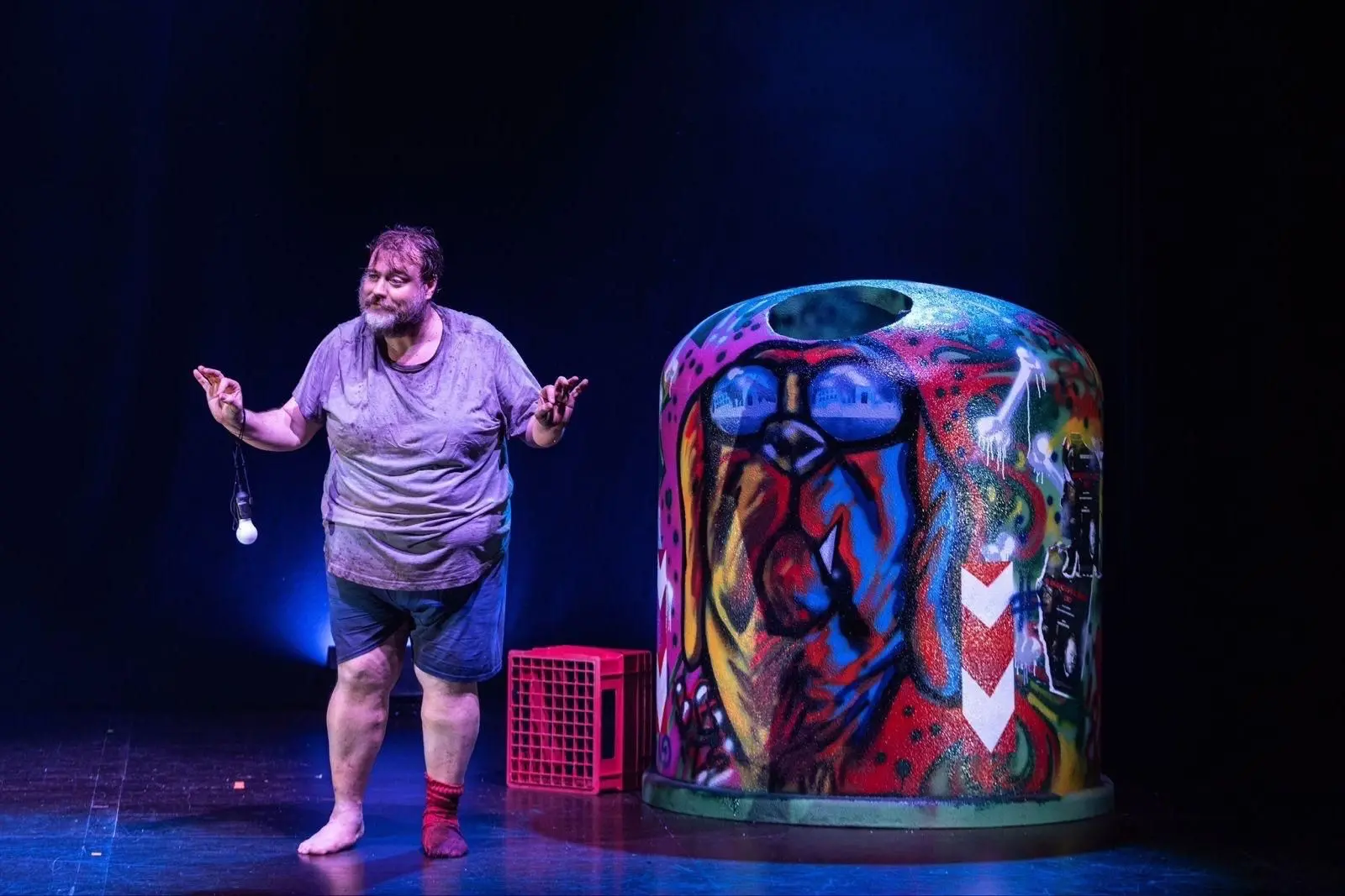 Grande attesa per Stefano Fresi al teatro \"Cilea\" con lo spettacolo \"Dioggene\"