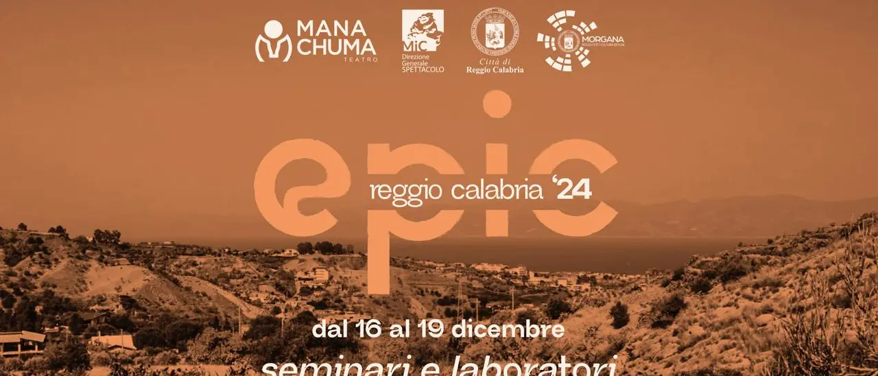Epic Reggio '24, al via due seminari di Mana Chuma Teatro che si terranno all'Università Mediterranea