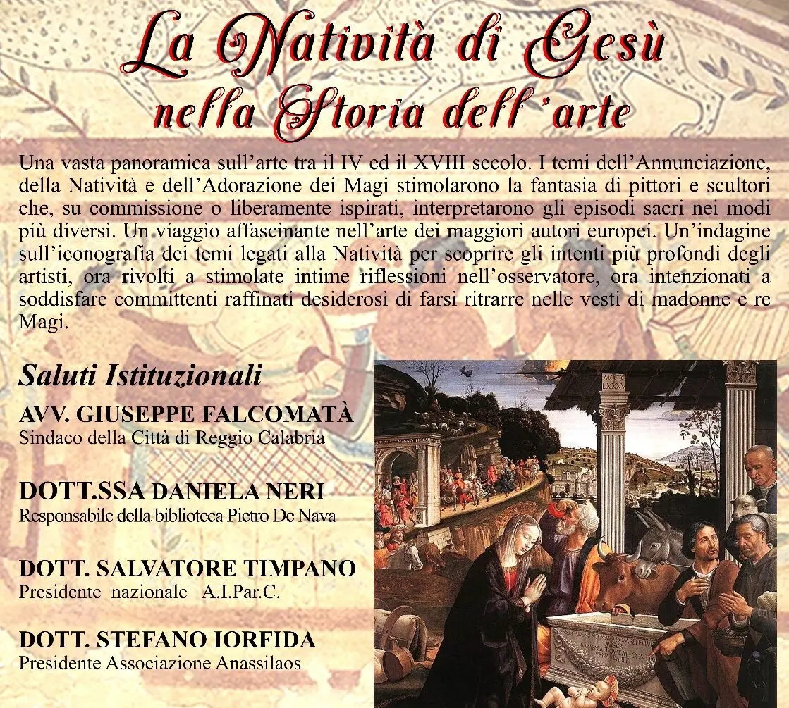 La natività di Gesù nella storia dell'arte al centro del simposio del CIS