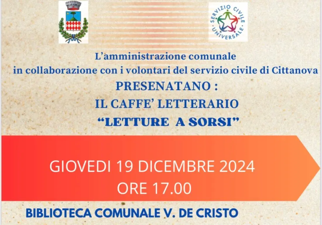 Caffè letterari a Cittanova: apre la scrittrice Staropoli Scalafati con \"Terra Santissima\"