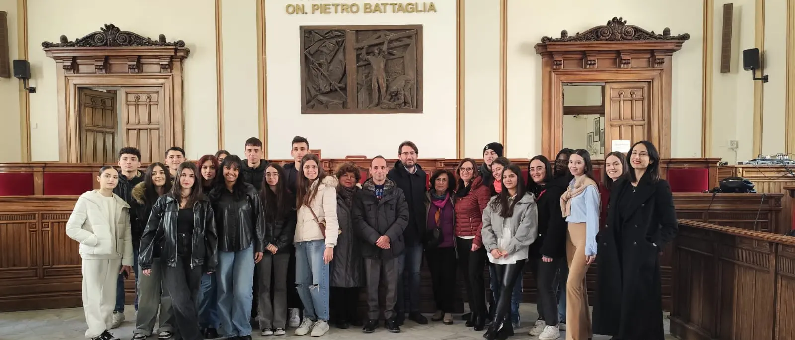Reggio, gli studenti del Liceo A. Volta ospiti a Palazzo San Giorgio
