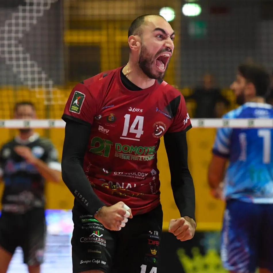 Domotek, il capitano Laganà: «Serie A a Reggio Calabria? Un sogno»