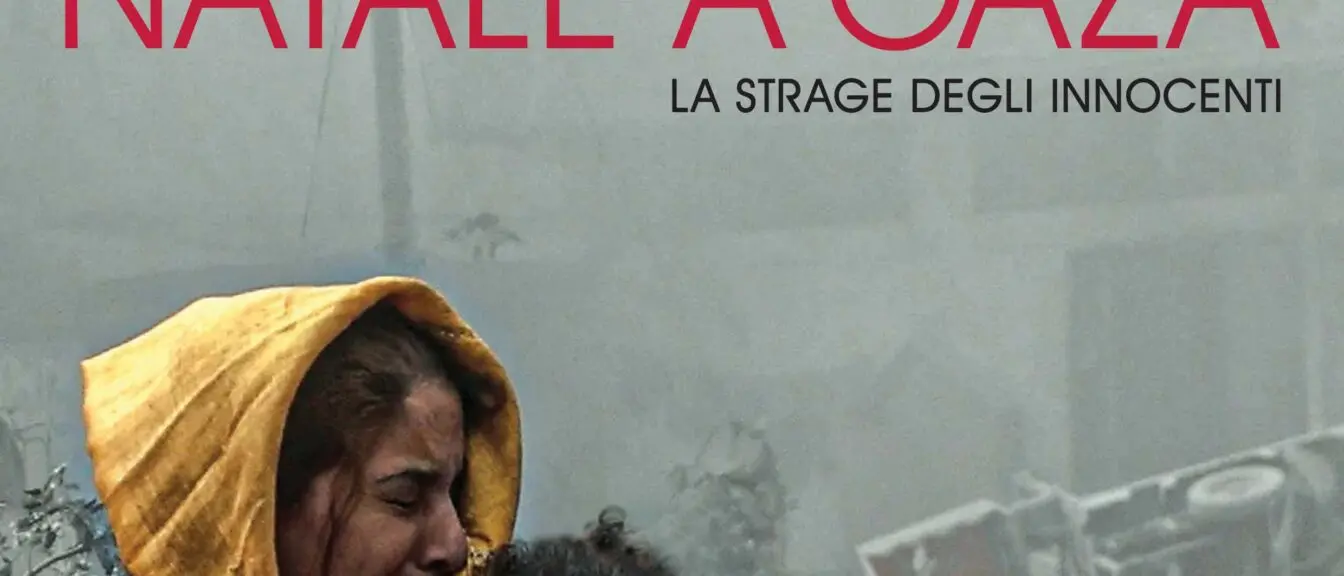 \"Natale a Gaza\", installazione artistica di Pino Caminiti nella Galleria di Palazzo San Giorgio