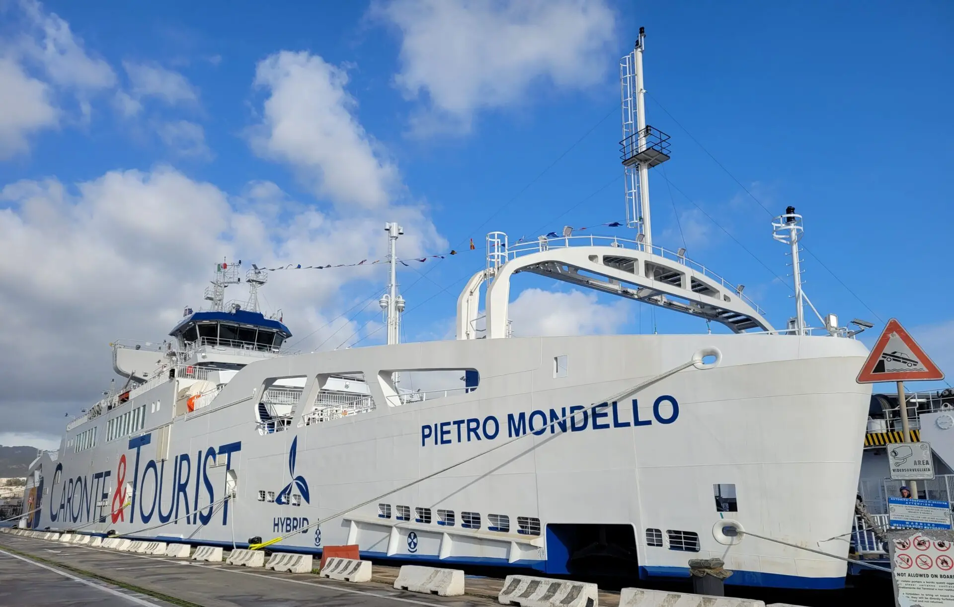 Caronte & Tourist presenta la nuova nave Pietro Mondello