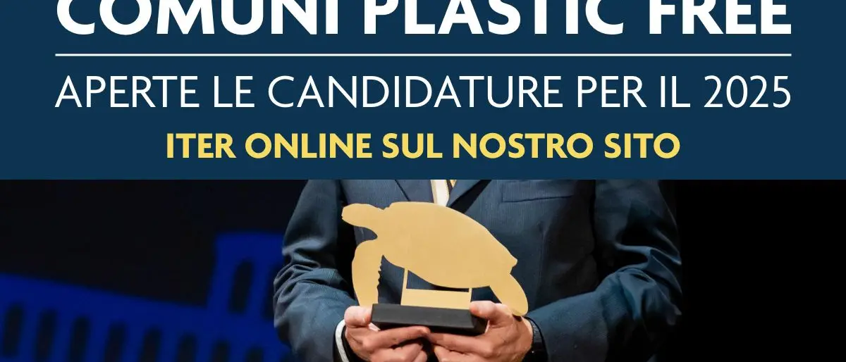 Calabria: Proroga delle candidature per divenire “Comune Plastic Free 2025”