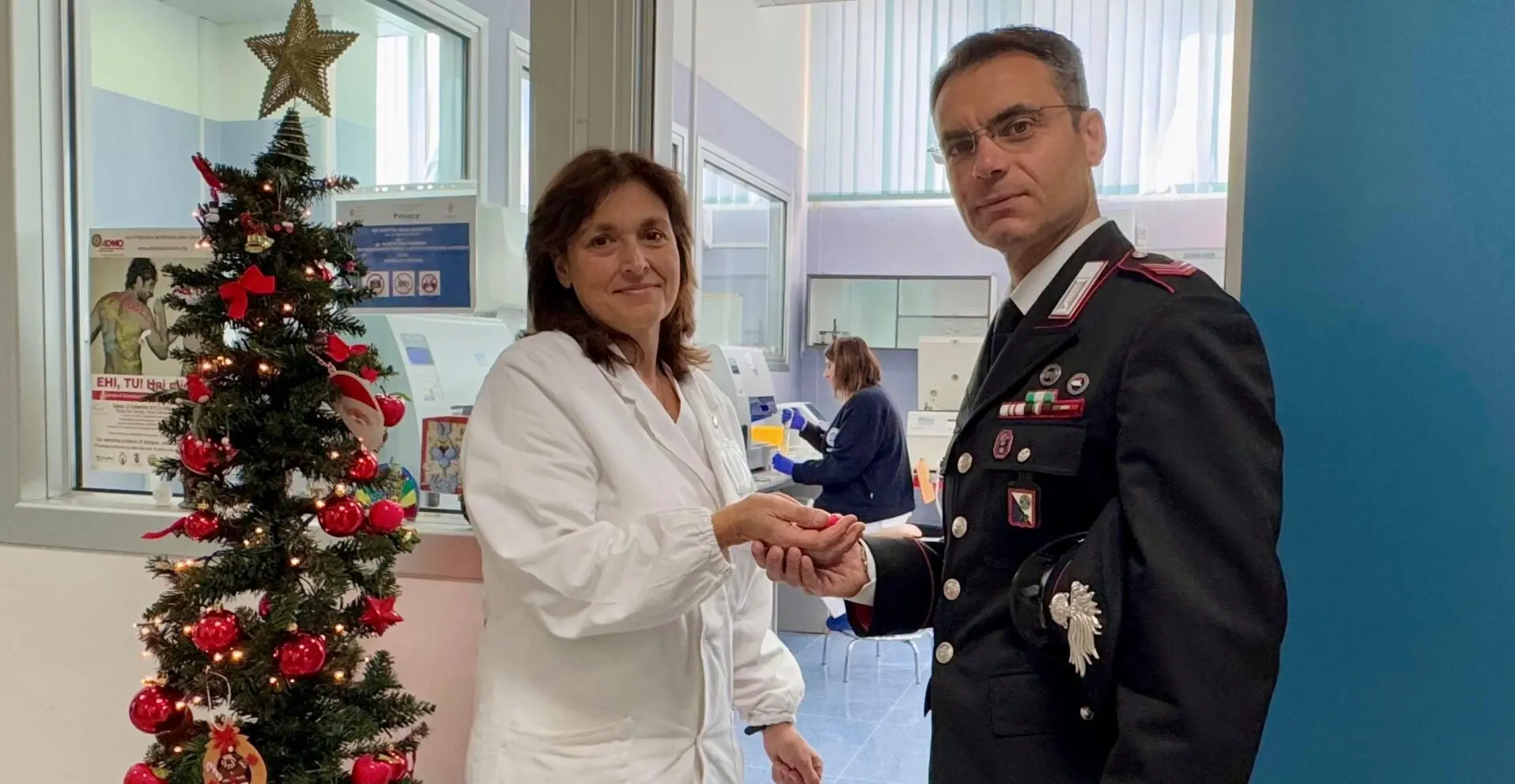 Reggio, carabiniere rintraccia un donatore e consente un trapianto di midollo