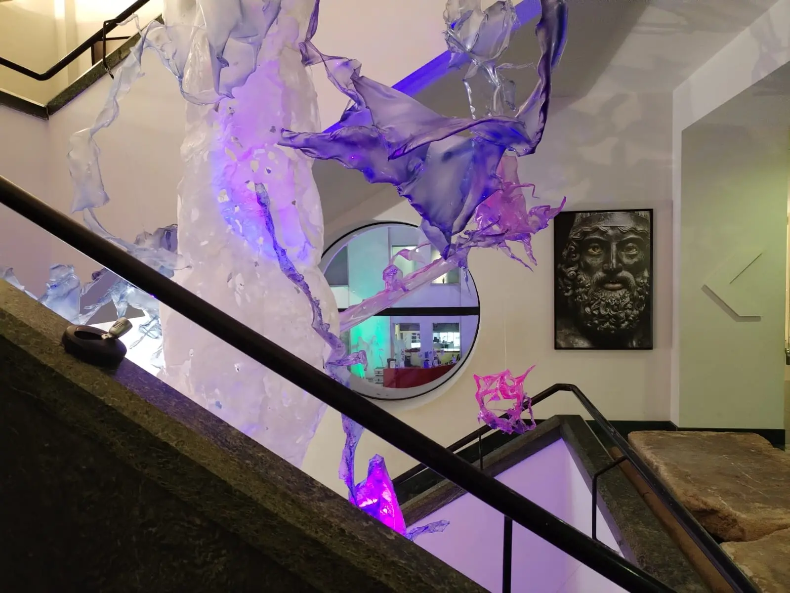 Inaugurata l'opera \"Blooming skin of brain paradise\" al Marc di Reggio