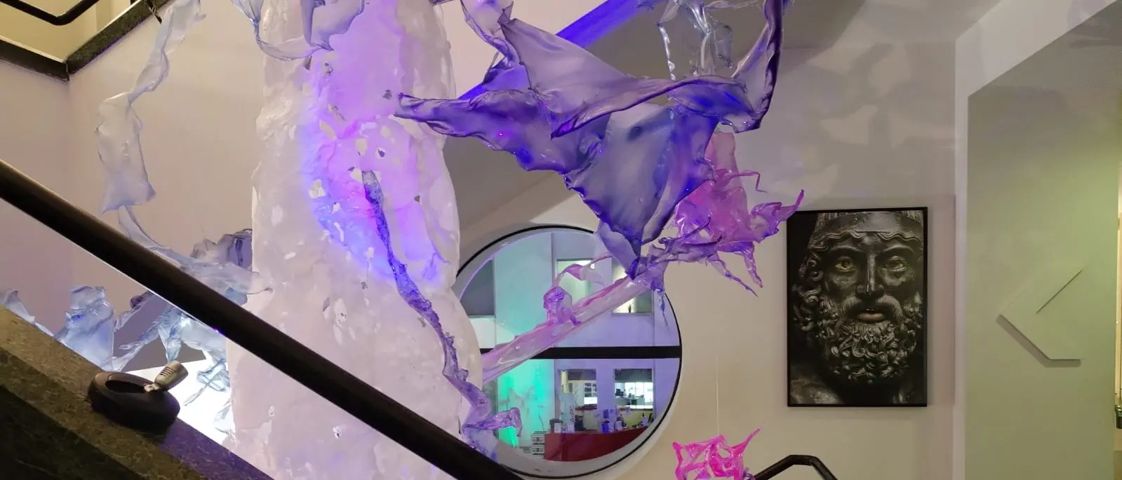 Inaugurata l'opera \"Blooming skin of brain paradise\" al Marc di Reggio