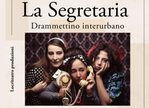 \"La segretaria\" di Bernardo Migliaccio Spina in scena a Portigliola e Bianco