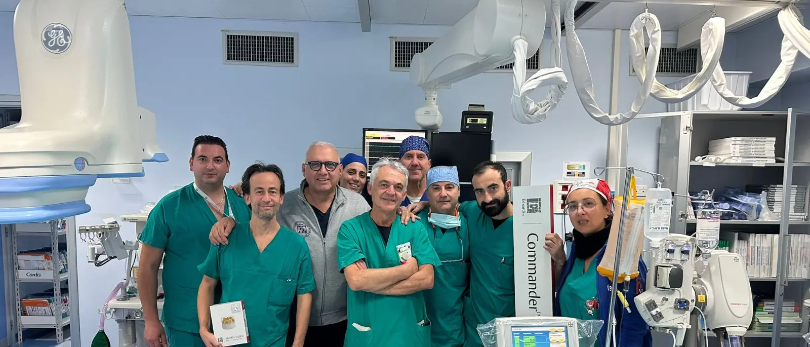 Al Gom di Reggio primo impianto della valvola aortica, prodotta con tessuto “Resilia”