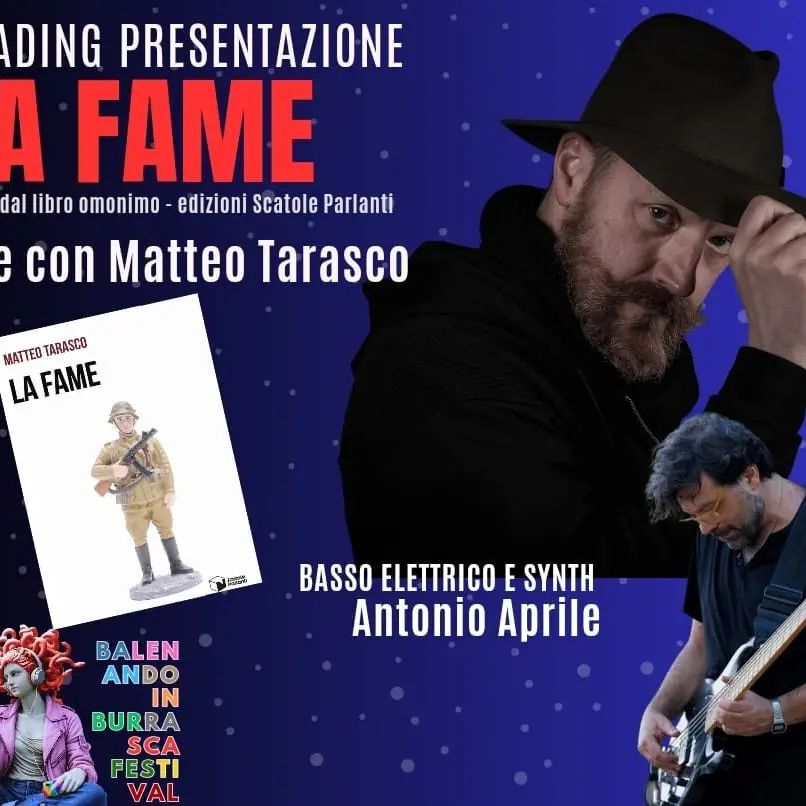 “La Fame” di Matteo Tarasco oggi al MArRC