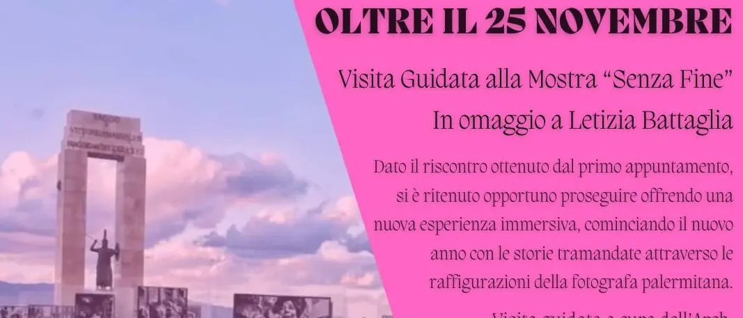 Reggio, nuova visita guidata alla mostra \"Senza Fine\", omaggio a Letizia Battaglia