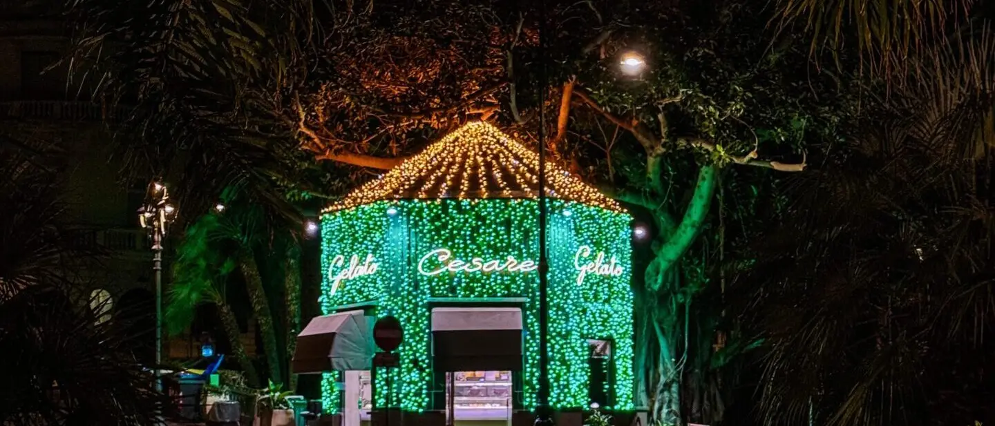 Capodanno Rai, la gelateria Cesare aperta per tutta la notte