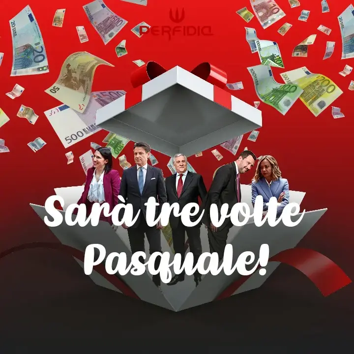 Sarà tre volte Pasquale! Il viaggio surreale di Perfidia nelle promesse politiche di inizio anno