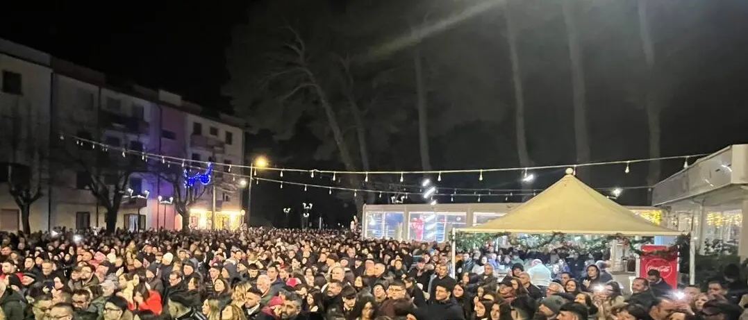 Cittanova, boom di presenze per il Capodanno in piazza