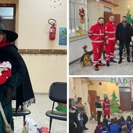 A Gioia Tauro, i volontari della Croce Rossa celebrano l'Epifania insieme agli alunni della scuola primaria \"Stella Maris\"