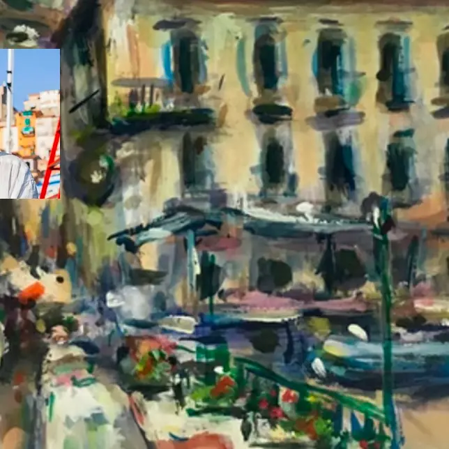 Dal borgo di Scilla al caffè Greco di Roma, la restanza e l'erranza nella pittura di Stellario Baccellieri