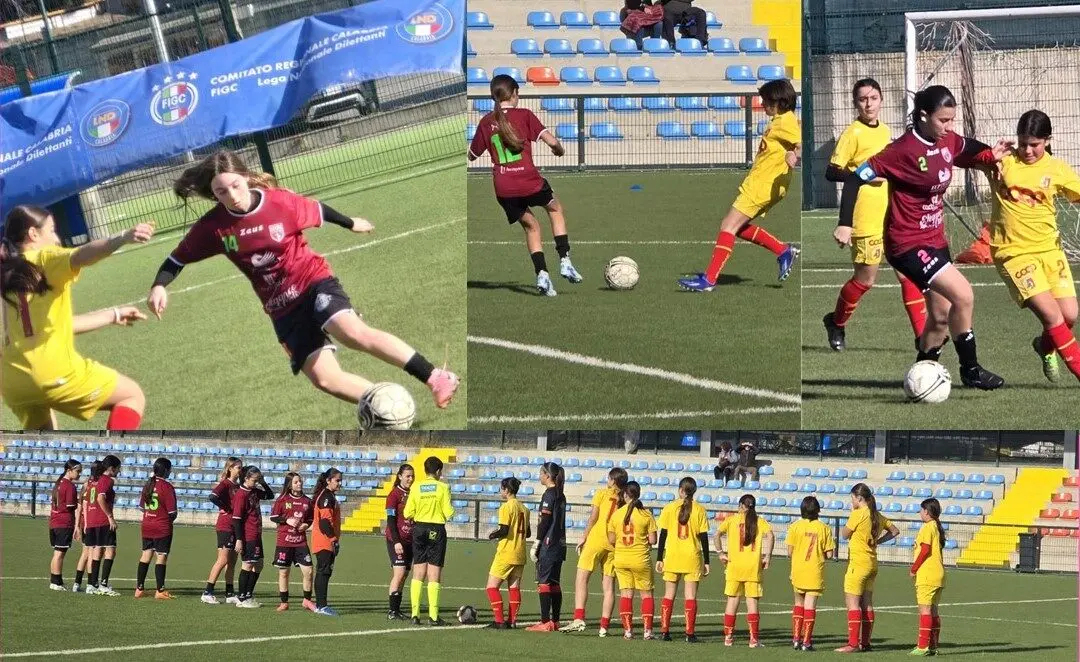 Locri, l'under 15 femminile e l'impresa contro il Catanzaro