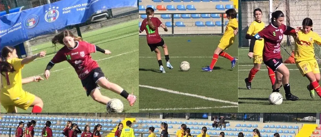 Locri, l'under 15 femminile e l'impresa contro il Catanzaro