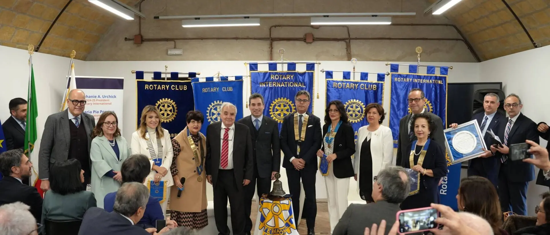 I Rotary di Reggio Calabria conferiscono il titolo di socio onorario a Lord Verdirame
