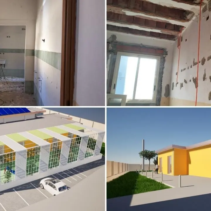 Gioia Tauro, consegnati i lavori, pari a 600 mila euro, di ristrutturazione dell'asilo nido Tre Palmenti