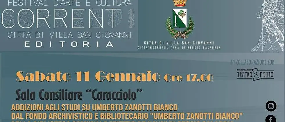 Sabato 11 gennaio a Villa convegno su Umberto Zanotti Bianco