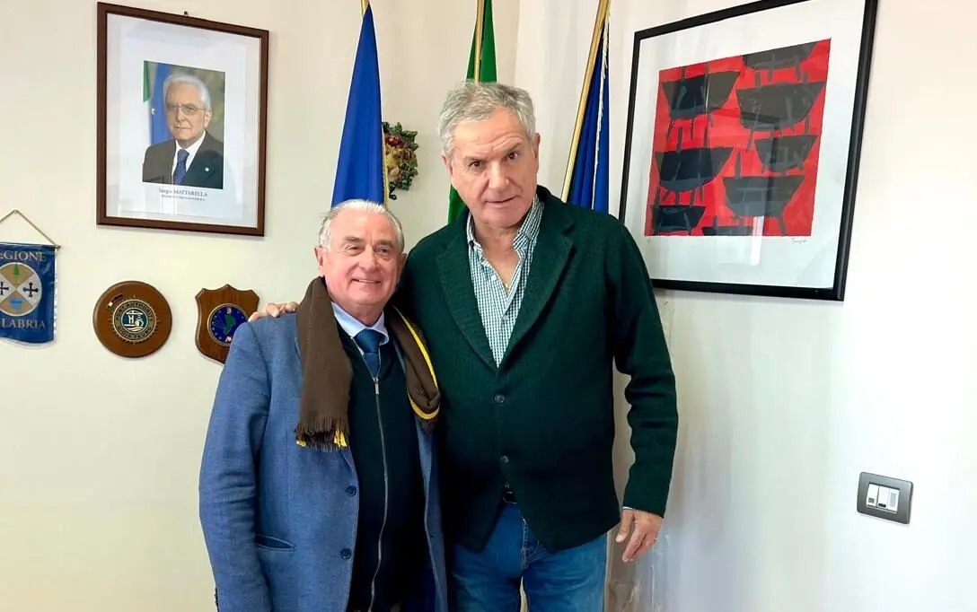 Porto di Gioia Tauro e sviluppo della Piana, l'incontro tra il sindaco di Rosarno Cutrì e il presidente Agostinelli