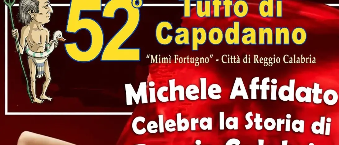 \"Tuffo di Capodanno- Mimì Fortugno\", Michele Affidato celebra la storia di Reggio alla scalinata del waterfront