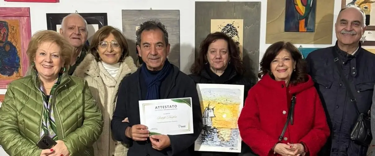 Riflessi d’arte: Auser Taurianova alla scoperta dell’artista Rodolfo Nucifora