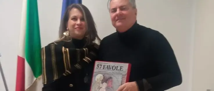 \"57 favole di Saverio Strati\" il regalo al presidente del Consiglio Regionale Filippo Mancuso