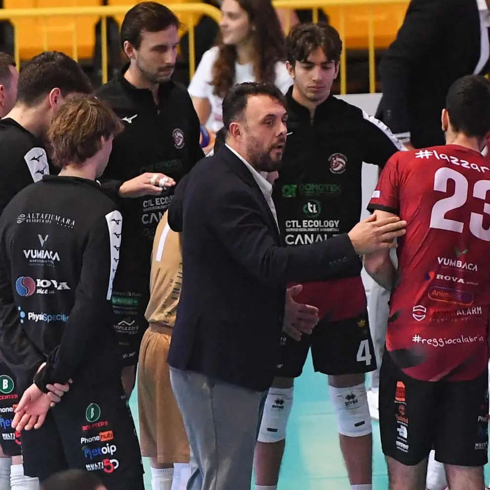 Domotek Volley, coach Polimeni: «Reazione straordinaria! Questi ragazzi sono eccezionali»