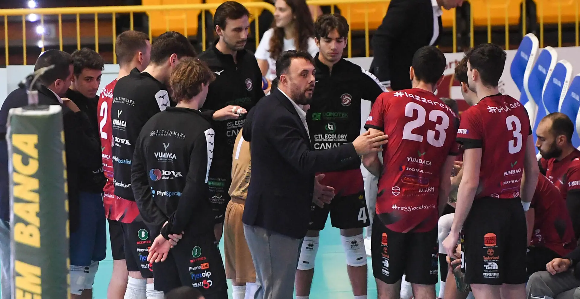 Domotek Volley, coach Polimeni: «Reazione straordinaria! Questi ragazzi sono eccezionali»