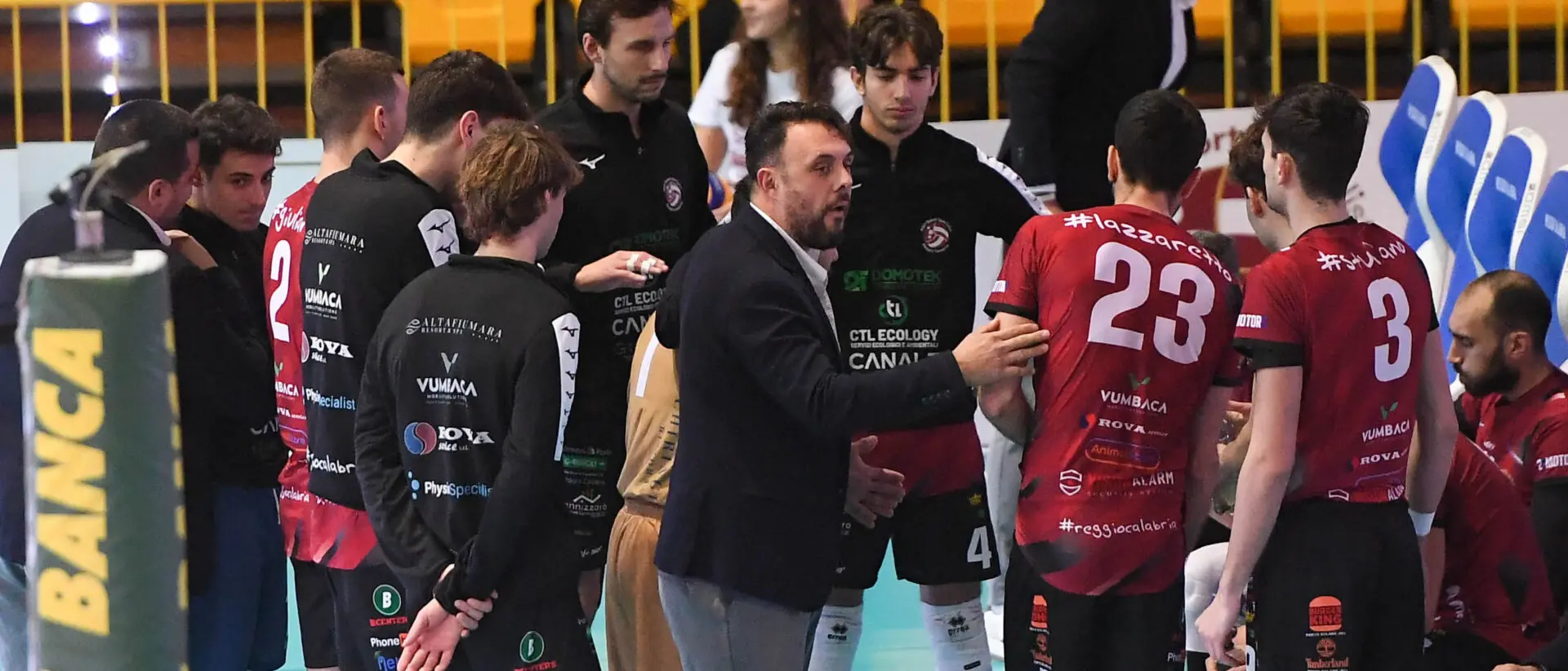 Domotek Volley, coach Polimeni: «Reazione straordinaria! Questi ragazzi sono eccezionali»