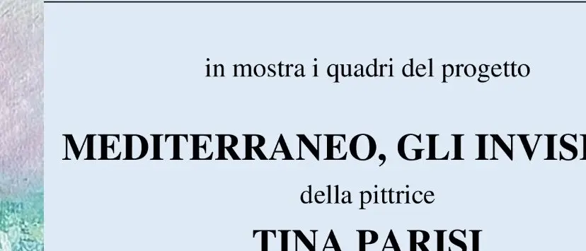 Roccella, all'ex Convento dei Minimi i quadri del progetto \"Mediterraneo, gli invisibili\"