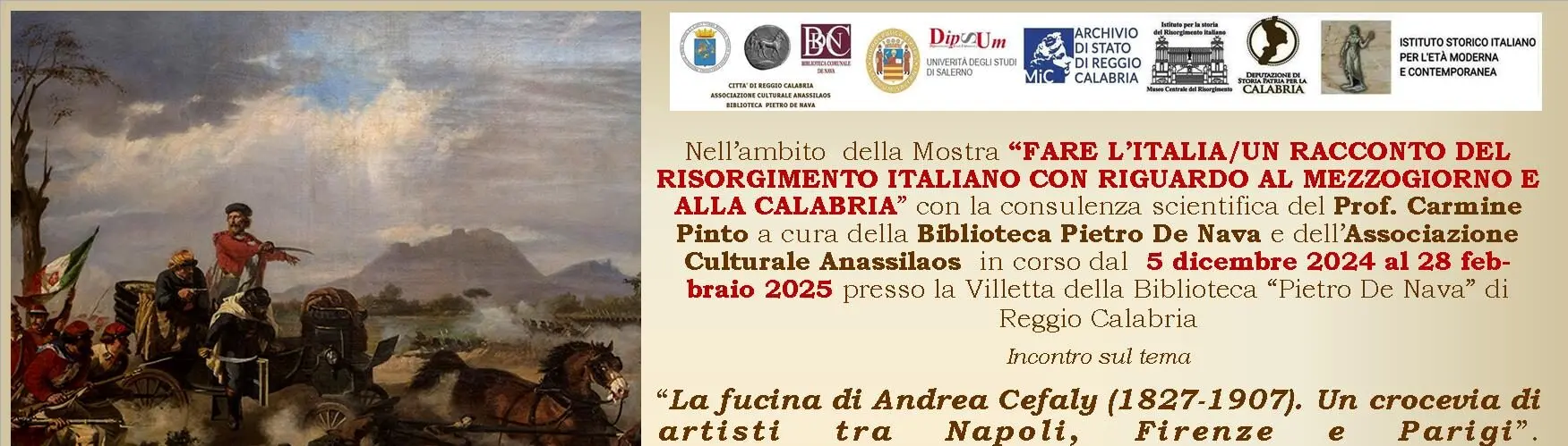 Reggio, proseguono gli appuntamenti promossi dall'Anassilaos