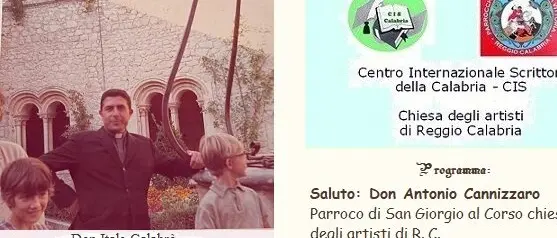 Reggio, presso la Chiesa di San Giorgio al Corso la conferenza \"Don Italo Calabrò: il grande cuore\"