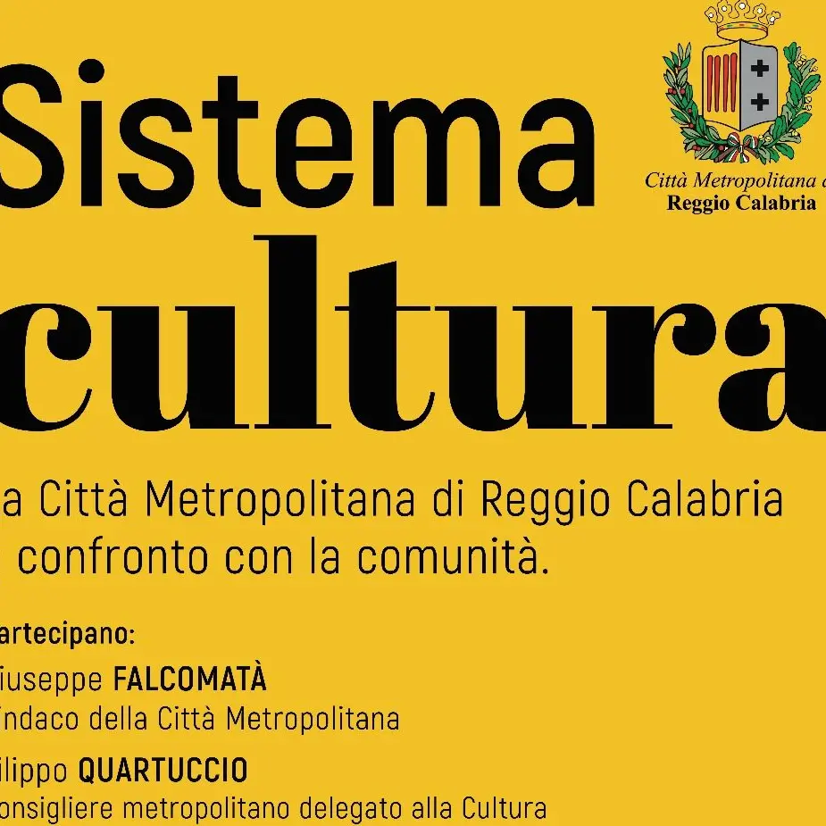 Reggio, rinviata a giovedi 23 gennaio l'iniziativa \"Sistema Cultura\"