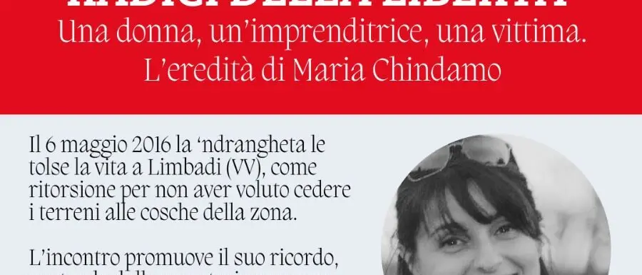 L'iniziativa di ANPI in memoria di Maria Chindamo \"Radici della Libertà\"