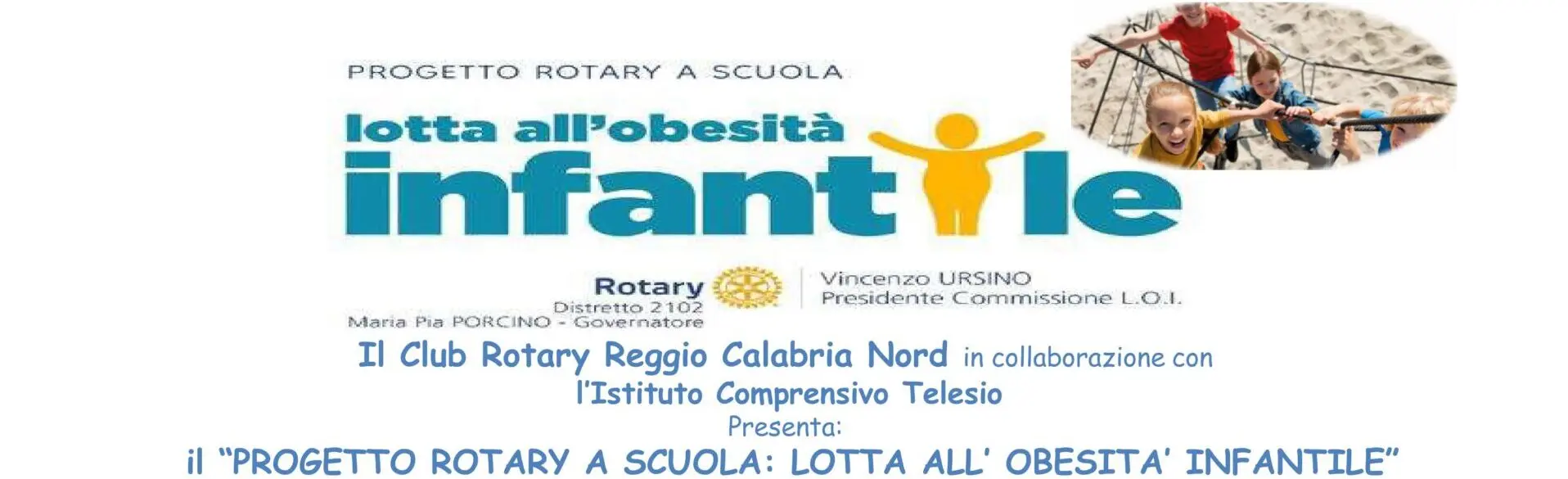 Reggio, il Rotary entra a scuola con il progetto \"Lotta all'obesità infantile\"