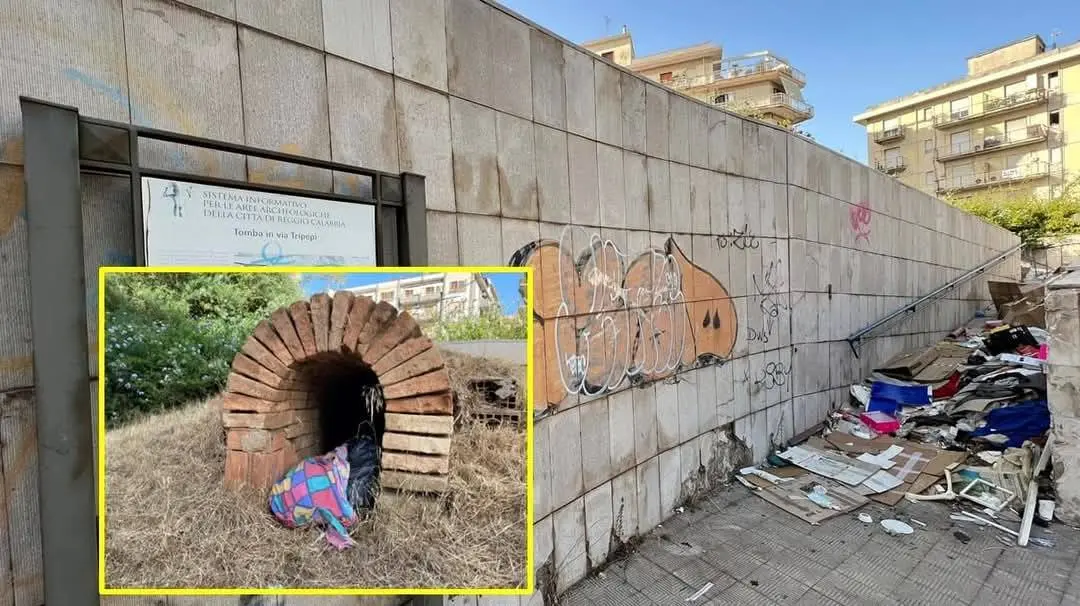 Degrado a Reggio: la tomba ellenistica e il patrimonio storico della città in pericolo