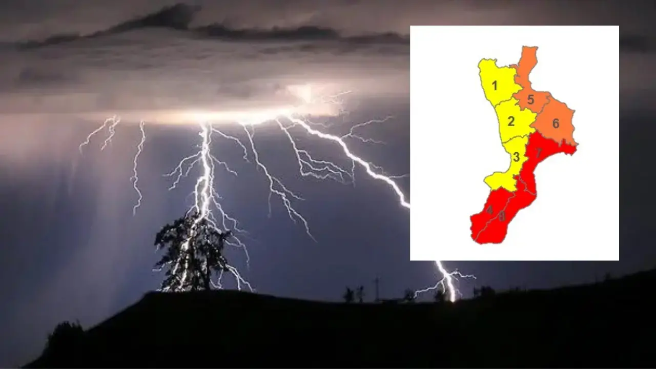 Maltempo, domani allerta rossa sul Reggino