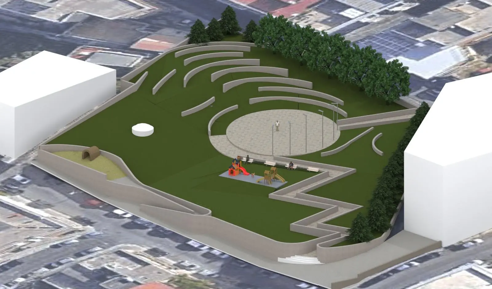 Parco archeologico della Tomba ellenistica, Merenda: «Parte la rigenerazione con recupero a verde attrezzato»