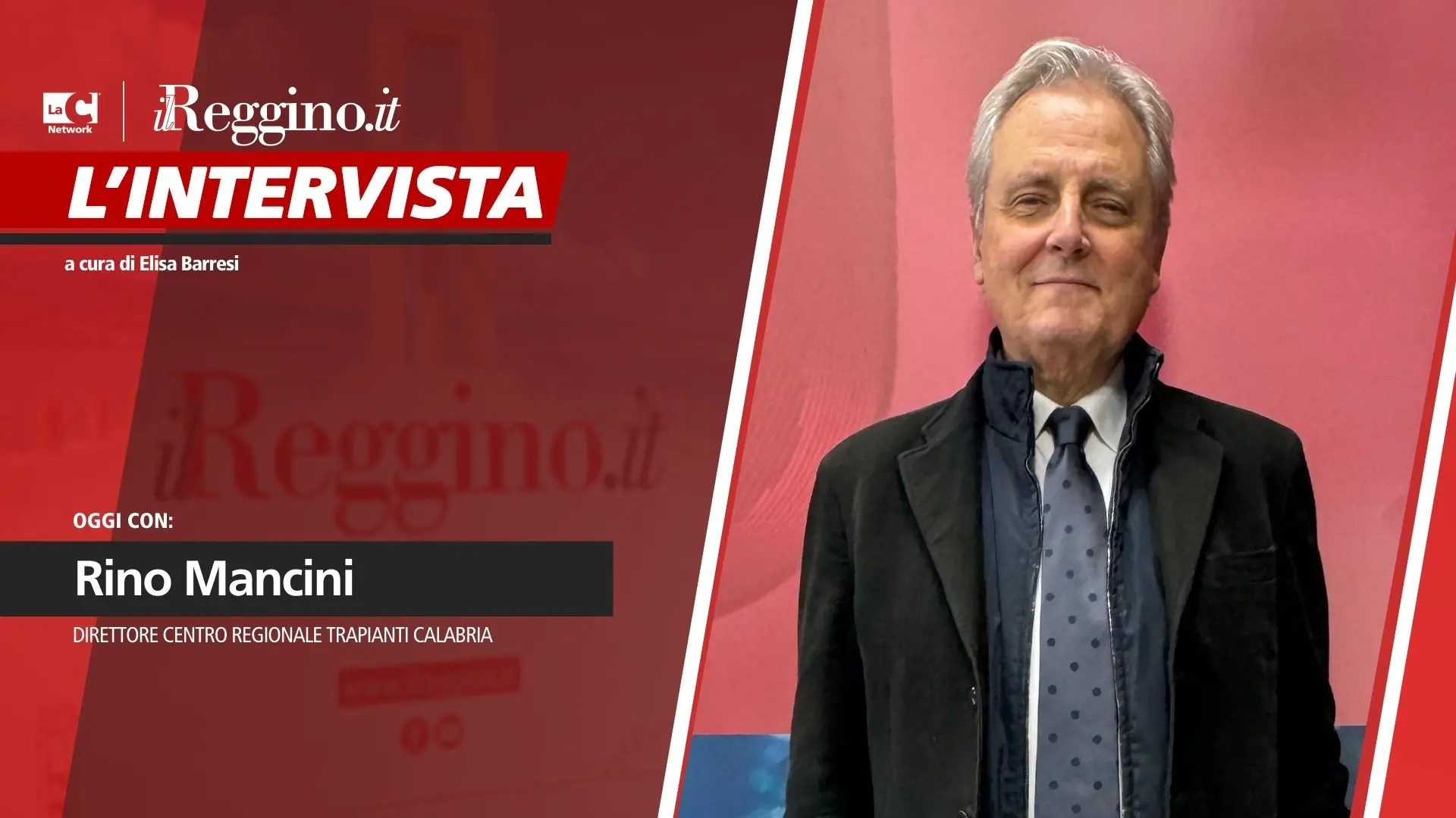 A TU PER TU | La Calabria che dona, Mancini: «Dire si per salvare più vite, anche noi potremmo averne bisogno»